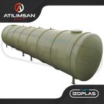 100 Tonluk Yatay Polyester Su Tankı