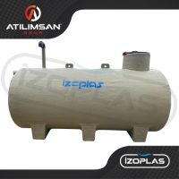 3 m3 Fiberglas Yer Altı Foseptik Tank